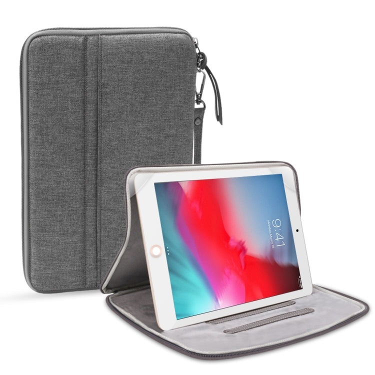 Tablet PC Universal Hand-held Shockproof Inner Pouch Bag Protective Cover for iPad 9.7 inch / Air 3 / Mini 4 / 3 / 2 / 1, with Holder