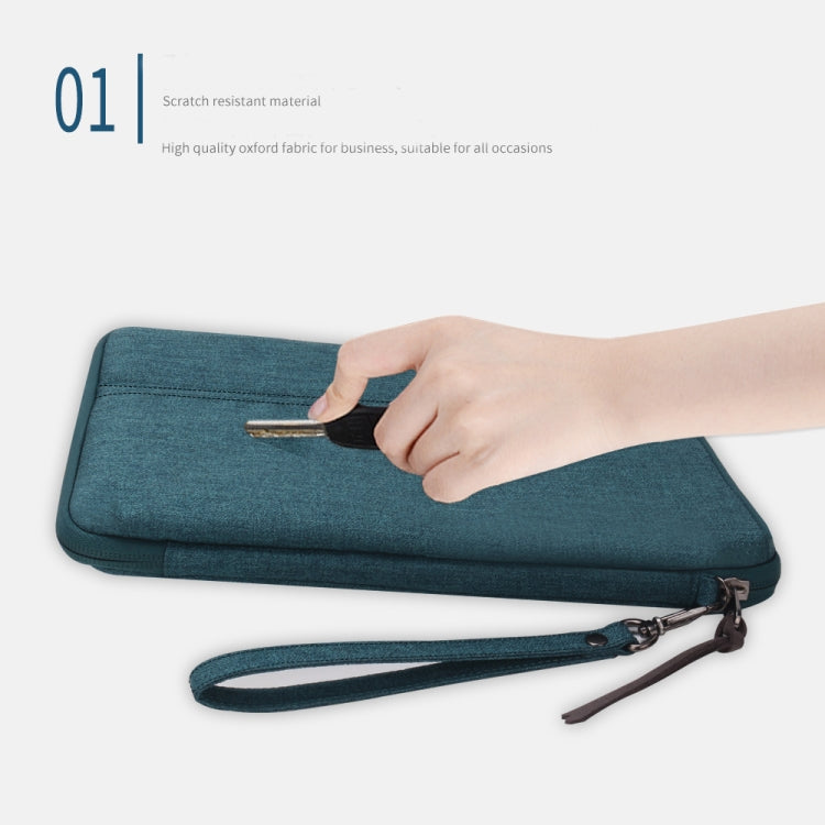 Tablet PC Universal Hand-held Shockproof Inner Pouch Bag Protective Cover for iPad 9.7 inch / Air 3 / Mini 4 / 3 / 2 / 1, with Holder