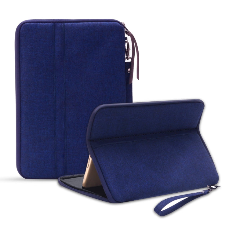 Tablet PC Universal Hand-held Shockproof Inner Pouch Bag Protective Cover for iPad 9.7 inch / Air 3 / Mini 4 / 3 / 2 / 1, with Holder