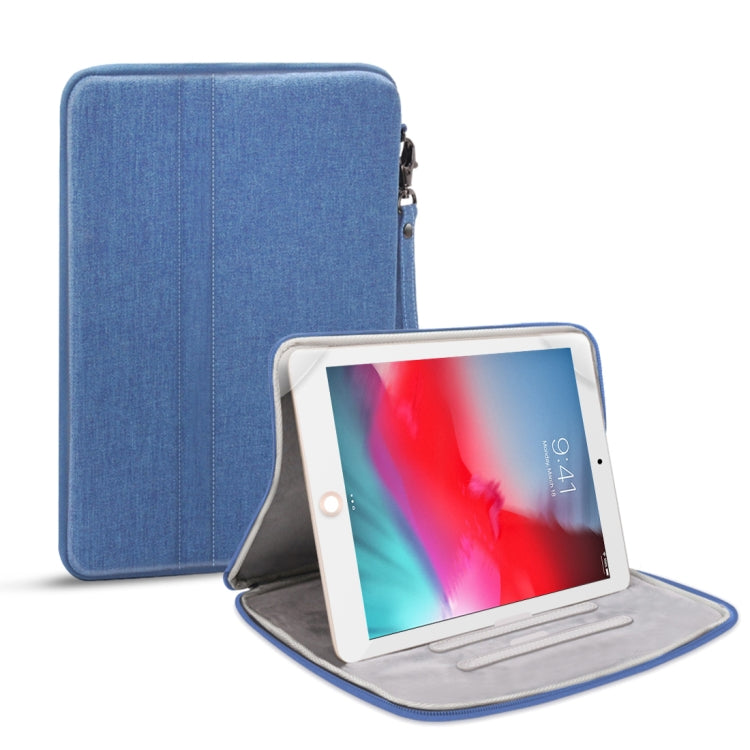 Tablet PC Universal Hand-held Shockproof Inner Pouch Bag Protective Cover for iPad 9.7 inch / Air 3 / Mini 4 / 3 / 2 / 1, with Holder