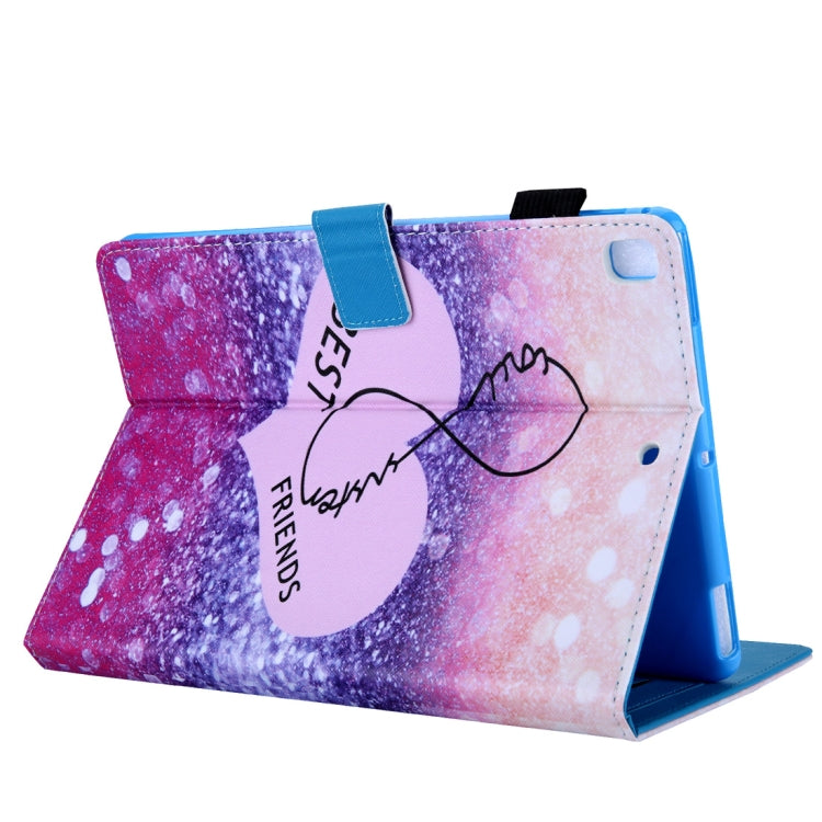 Gradient Pattern Horizontal Flip Leather Case for iPad Air / Air 2 / iPad Pro 9.7 2016 / iPad 9.7 2017 / iPad 9.7 2018, with Holder & Card Slot & Sleep / Wake-up Function