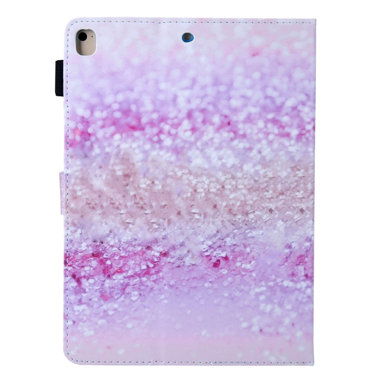 Sand Pattern Horizontal Flip Leather Case for iPad Air / Air 2 / iPad Pro 9.7 2016 / iPad 9.7 2017 / iPad 9.7 2018, with Holder & Card Slot & Sleep / Wake-up Function