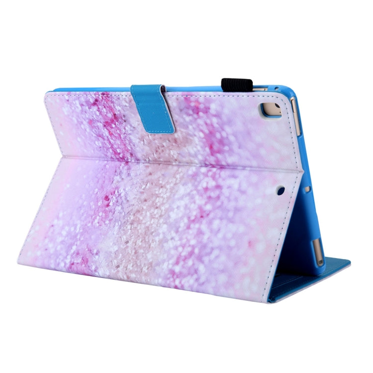 Sand Pattern Horizontal Flip Leather Case for iPad Air / Air 2 / iPad Pro 9.7 2016 / iPad 9.7 2017 / iPad 9.7 2018, with Holder & Card Slot & Sleep / Wake-up Function