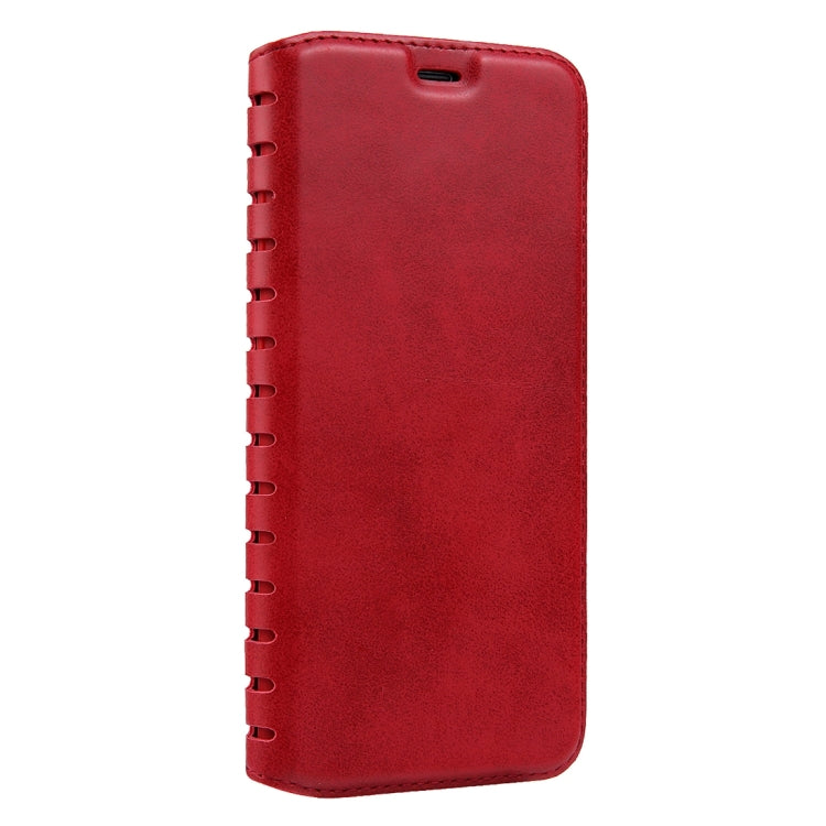 For  iPhone 8 & 7  PU Retro Texture with Absorption Horizontal Flip Leather Case with Holder & Card Slots