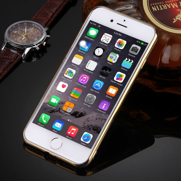 For  iPhone 8 & 7  3D Litchi Texture Soft TPU Protective Case