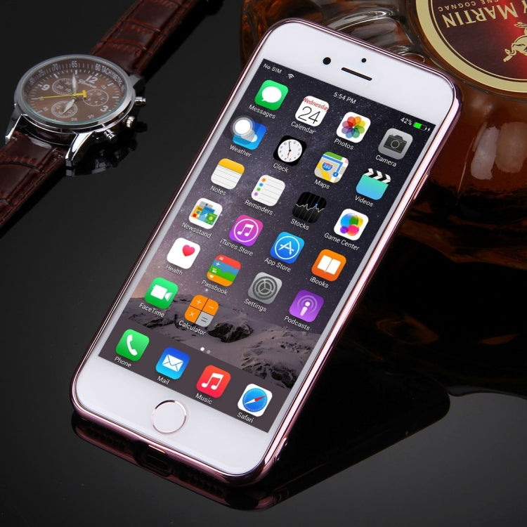 For  iPhone 8 & 7  3D Litchi Texture Soft TPU Protective Case