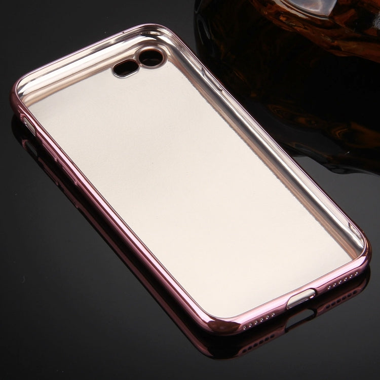 For  iPhone 8 & 7  3D Litchi Texture Soft TPU Protective Case