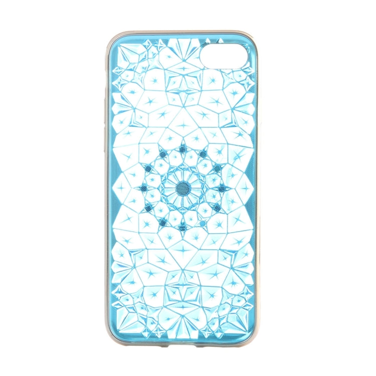 For  iPhone 8 & 7  Diamond Encrusted Pattern Electroplating TPU Protective Case