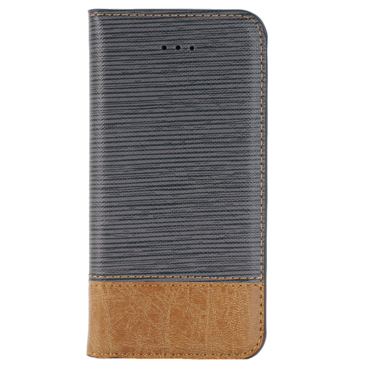 For  iPhone 8 & 7  Cross-shaped Texture Horizontal Flip Leather Case with Holder & Card Slots & Wallet