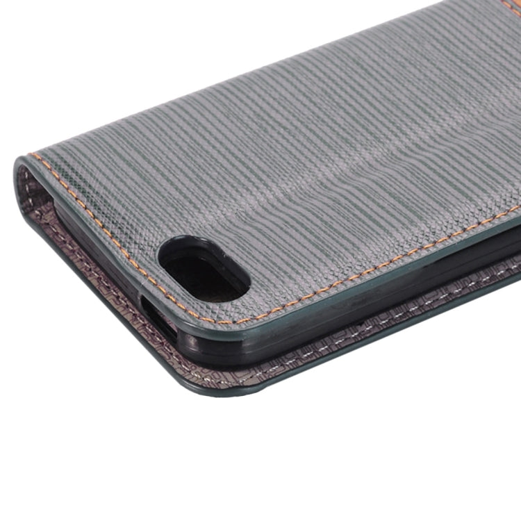 For  iPhone 8 & 7  Cross-shaped Texture Horizontal Flip Leather Case with Holder & Card Slots & Wallet