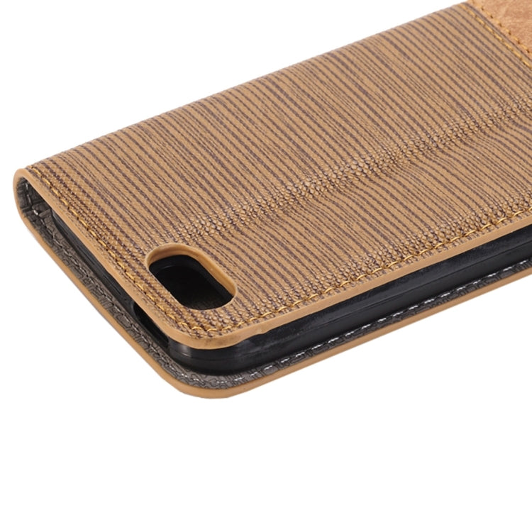 For  iPhone 8 & 7  Cross-shaped Texture Horizontal Flip Leather Case with Holder & Card Slots & Wallet
