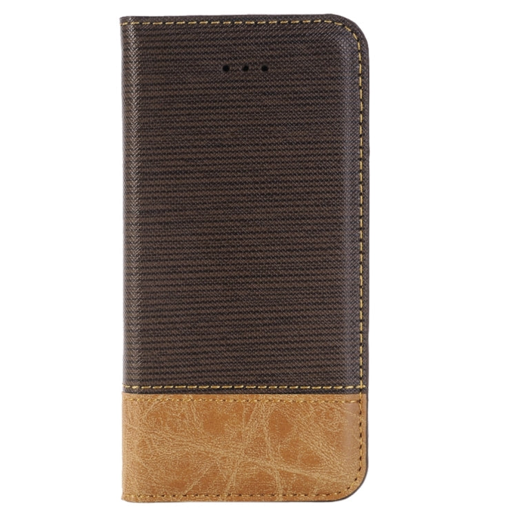 For  iPhone 8 & 7  Cross-shaped Texture Horizontal Flip Leather Case with Holder & Card Slots & Wallet