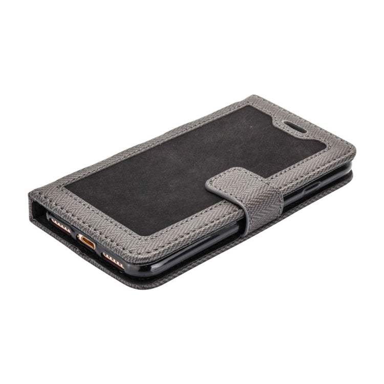 For  iPhone 8 & 7  Business Notebook Style Hit Color Horizontal Flip Leather Case with Holder & Card Slots & Wallet & Photo Frame