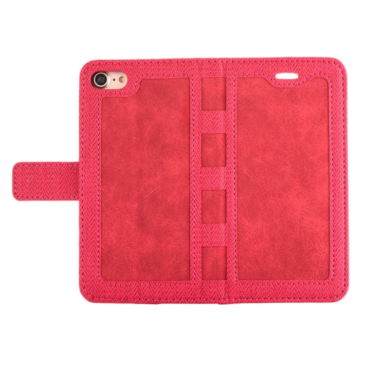 For  iPhone 8 & 7  Business Notebook Style Hit Color Horizontal Flip Leather Case with Holder & Card Slots & Wallet & Photo Frame