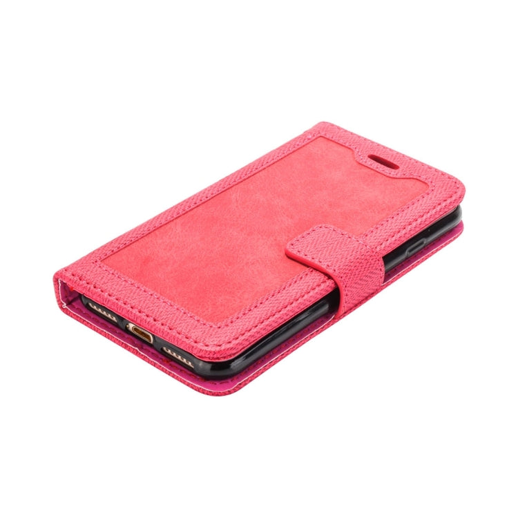 For  iPhone 8 & 7  Business Notebook Style Hit Color Horizontal Flip Leather Case with Holder & Card Slots & Wallet & Photo Frame