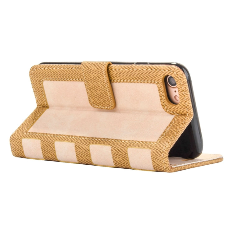 For  iPhone 8 & 7  Business Notebook Style Hit Color Horizontal Flip Leather Case with Holder & Card Slots & Wallet & Photo Frame