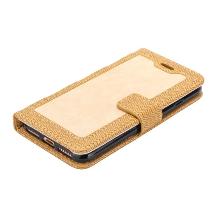 For  iPhone 8 & 7  Business Notebook Style Hit Color Horizontal Flip Leather Case with Holder & Card Slots & Wallet & Photo Frame