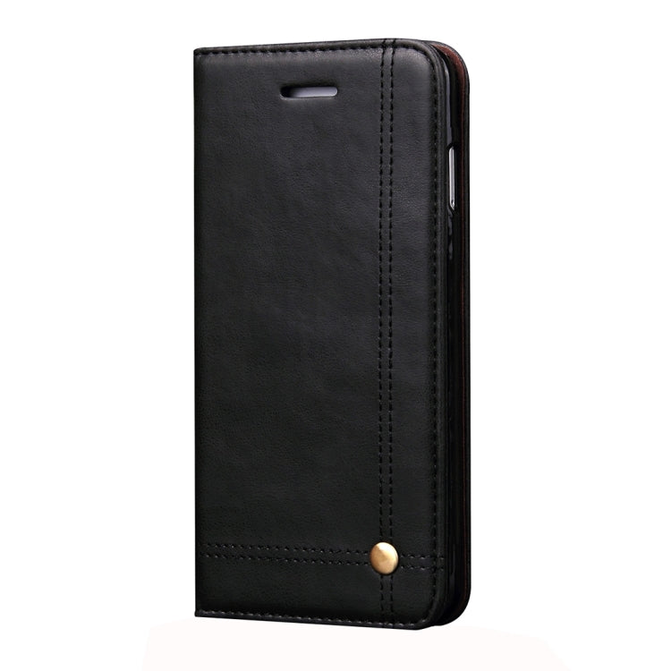 For  iPhone 8 & 7  Retro Crazy Horse Texture Magnetic Adsorption Horizontal Flip Leather Case with Card Slot & Holder & Wallet