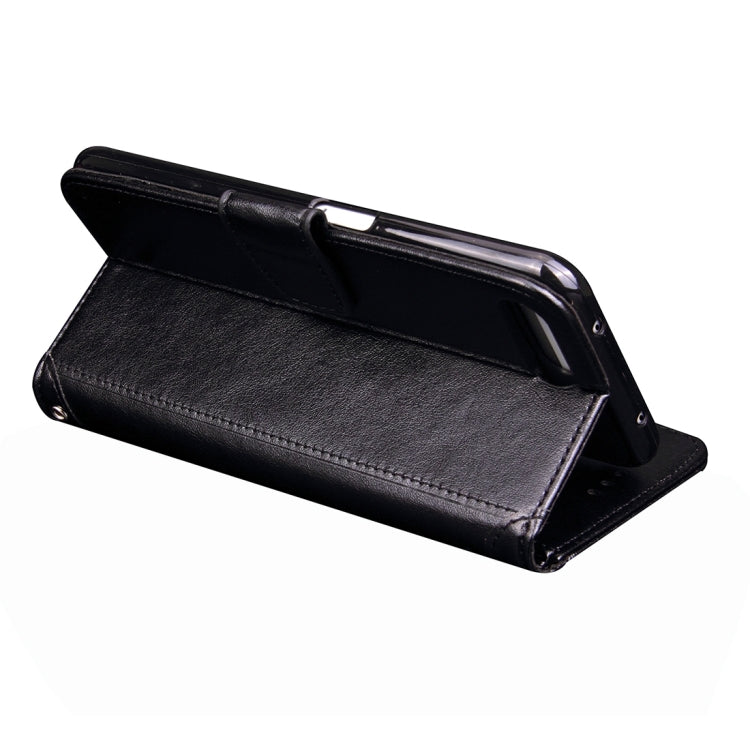 For  iPhone 8 & 7  Knead Skin Texture Splice Horizontal Flip Leather Case with Photo Frame & Card Slot & Holder & Wallet & Lanyard