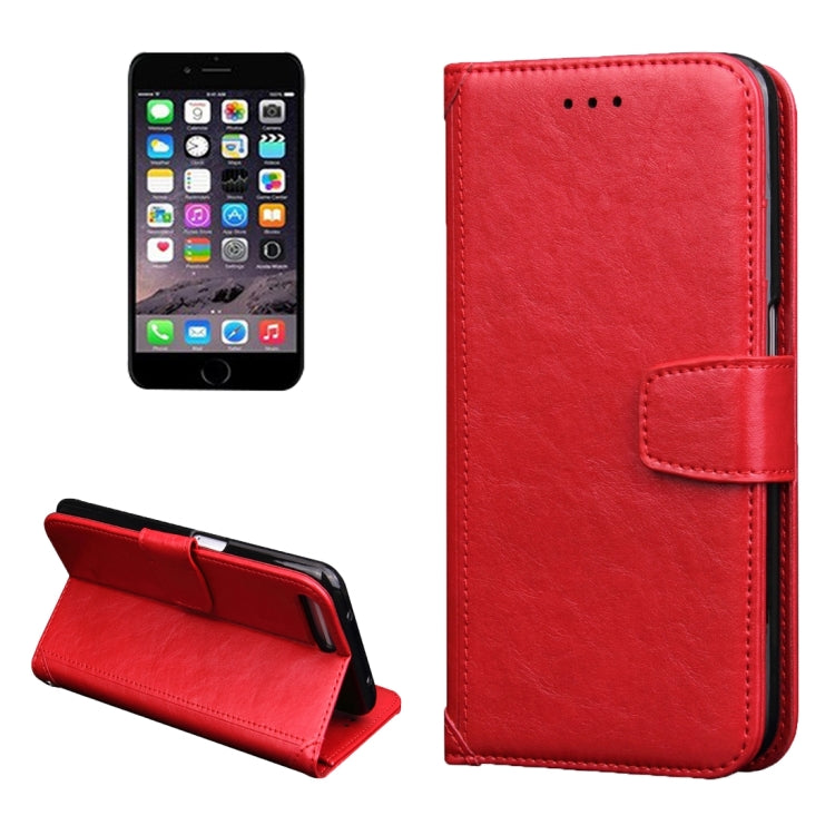 For  iPhone 8 & 7  Knead Skin Texture Splice Horizontal Flip Leather Case with Photo Frame & Card Slot & Holder & Wallet & Lanyard