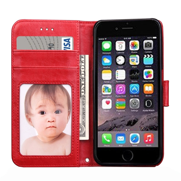 For  iPhone 8 & 7  Knead Skin Texture Splice Horizontal Flip Leather Case with Photo Frame & Card Slot & Holder & Wallet & Lanyard