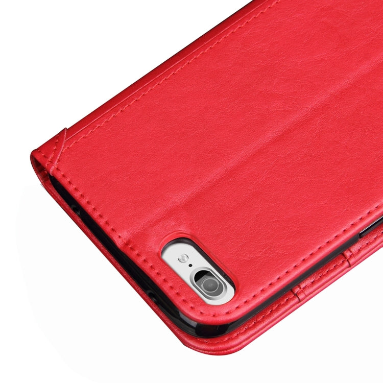 For  iPhone 8 & 7  Knead Skin Texture Splice Horizontal Flip Leather Case with Photo Frame & Card Slot & Holder & Wallet & Lanyard