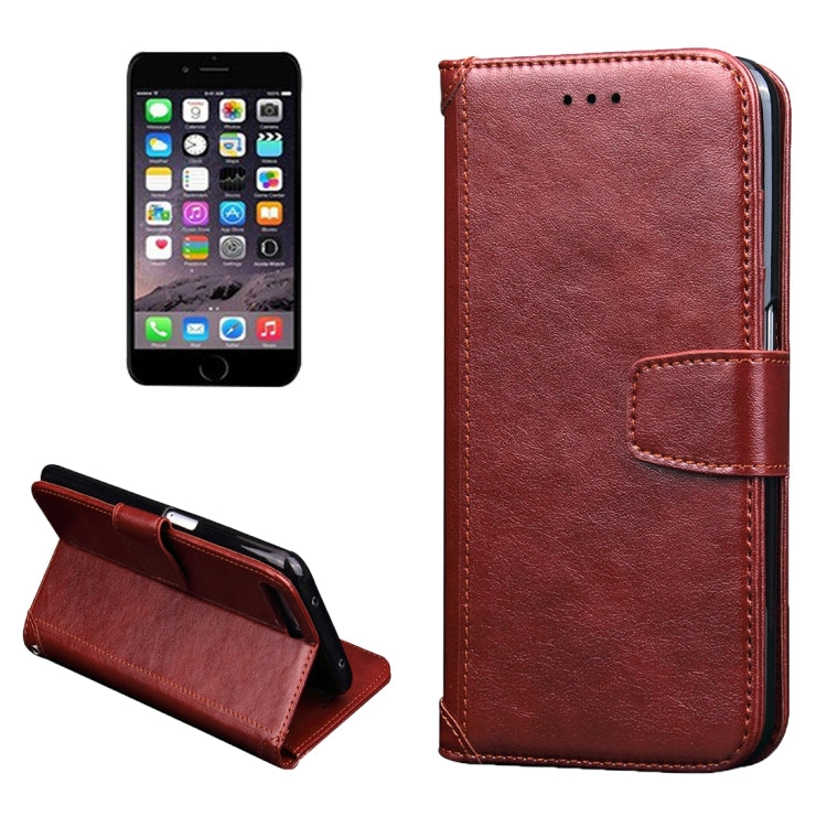 For  iPhone 8 & 7  Knead Skin Texture Splice Horizontal Flip Leather Case with Photo Frame & Card Slot & Holder & Wallet & Lanyard