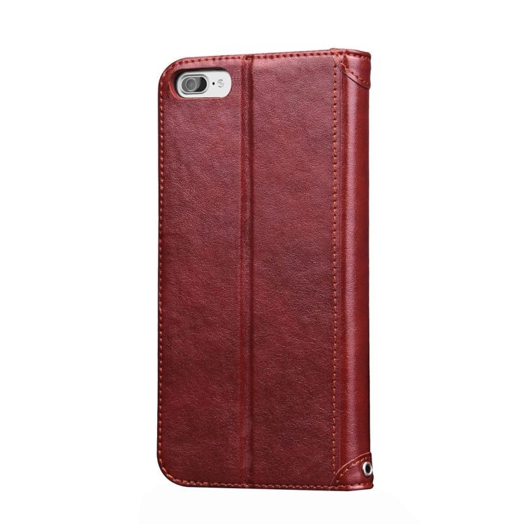 For  iPhone 8 & 7  Knead Skin Texture Splice Horizontal Flip Leather Case with Photo Frame & Card Slot & Holder & Wallet & Lanyard