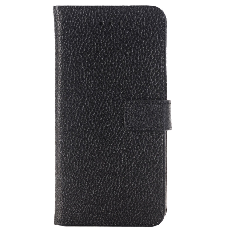 For  iPhone 8 & 7  Lichee Texture Horizontal Flip Leather Case with Holder & Card Slots & Wallet