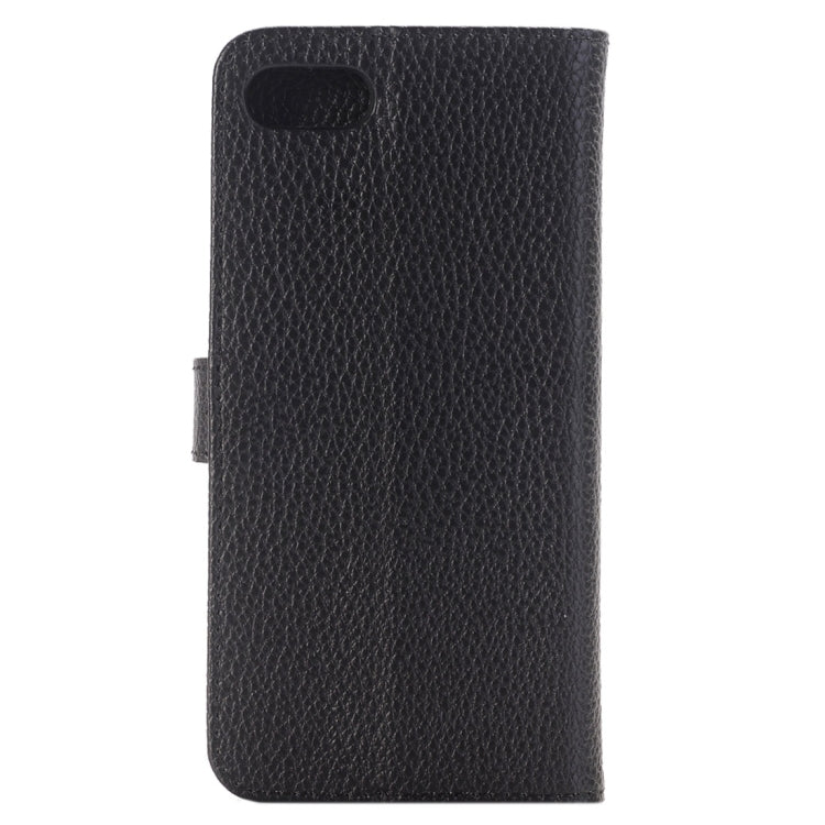 For  iPhone 8 & 7  Lichee Texture Horizontal Flip Leather Case with Holder & Card Slots & Wallet