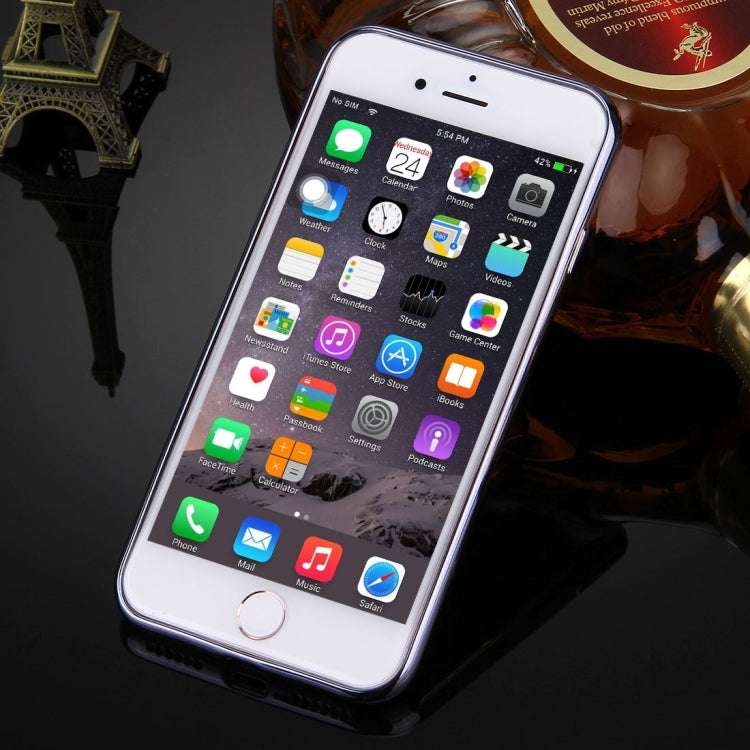 For  iPhone 8 & 7  Electroplating TPU Protective Back Cover Case