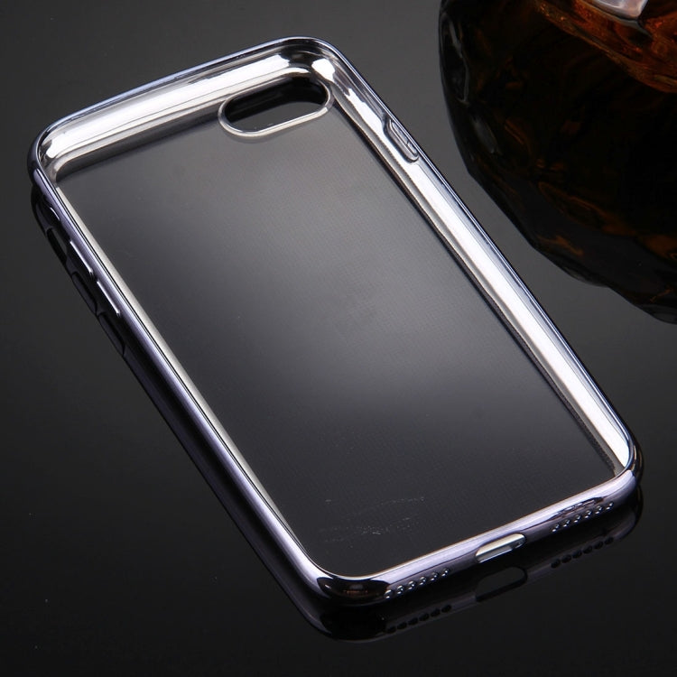 For  iPhone 8 & 7  Electroplating TPU Protective Back Cover Case