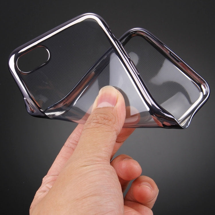 For  iPhone 8 & 7  Electroplating TPU Protective Back Cover Case