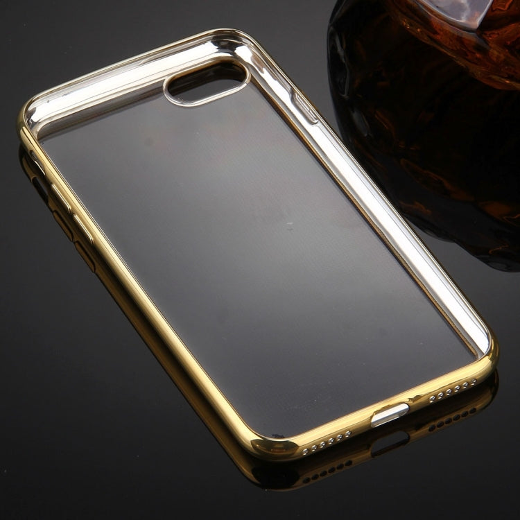 For  iPhone 8 & 7  Electroplating TPU Protective Back Cover Case