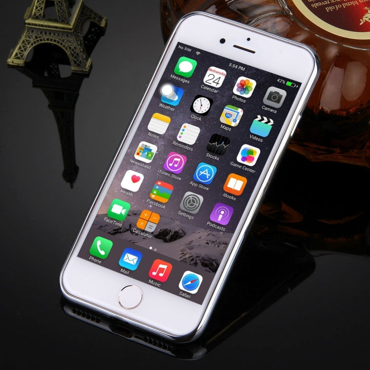 For  iPhone 8 & 7  Electroplating TPU Protective Back Cover Case