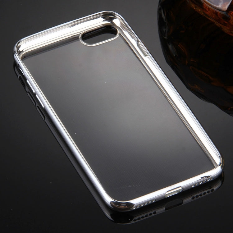 For  iPhone 8 & 7  Electroplating TPU Protective Back Cover Case