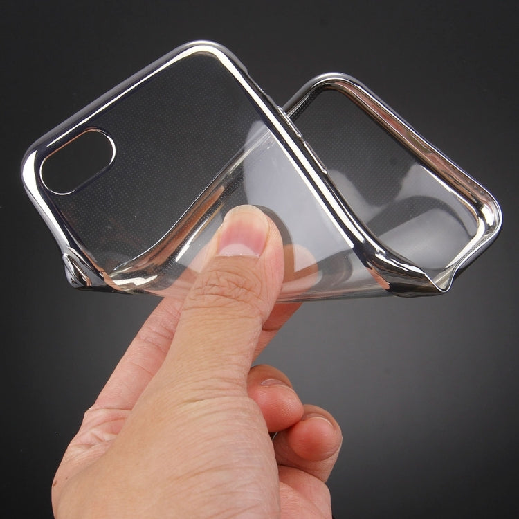 For  iPhone 8 & 7  Electroplating TPU Protective Back Cover Case