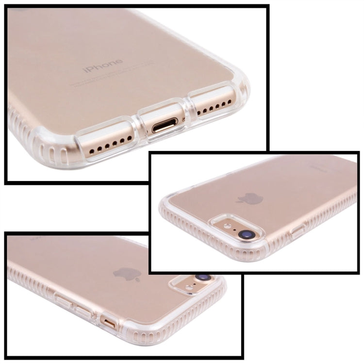 For  iPhone 8 & 7  Transparent D3O TPU Protective Cover Case (Transparent)