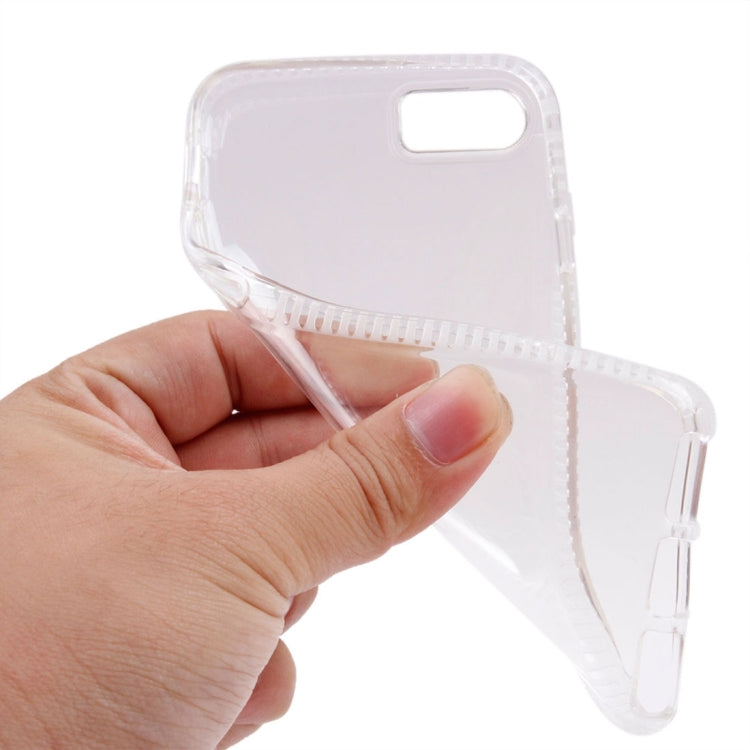 For  iPhone 8 & 7  Transparent D3O TPU Protective Cover Case (Transparent)