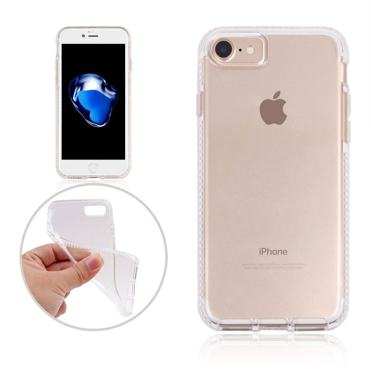 For  iPhone 8 & 7  Transparent D3O TPU Protective Cover Case (Transparent)