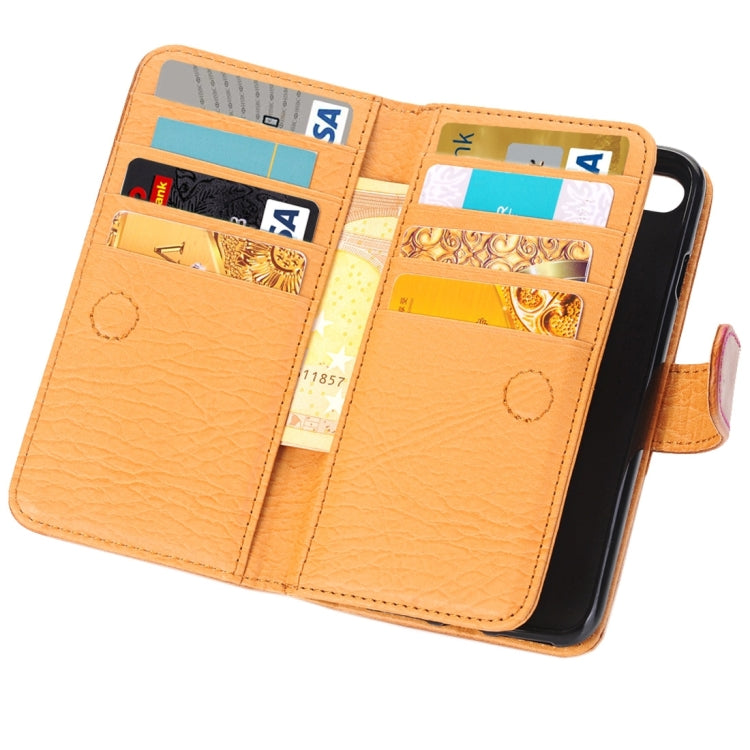 For  iPhone 8 & 7  Wallet Style Crazy Horse Texture  Horizontal Flip Leather Case with Holder & Card Slots & Wallet
