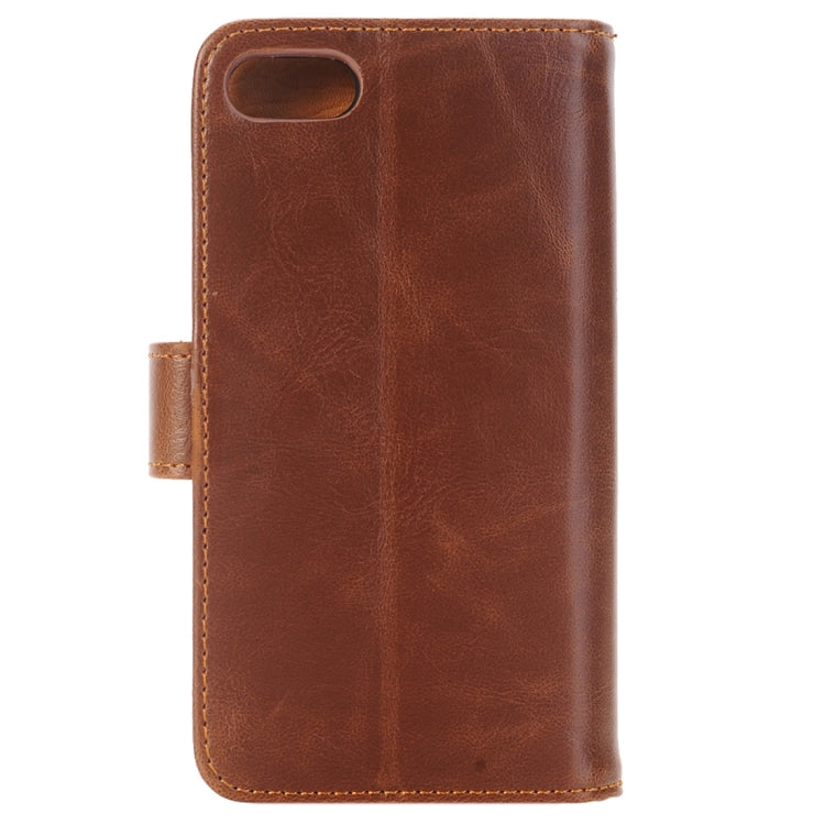 For  iPhone 8 & 7  Wallet Style Crazy Horse Texture  Horizontal Flip Leather Case with Holder & Card Slots & Wallet