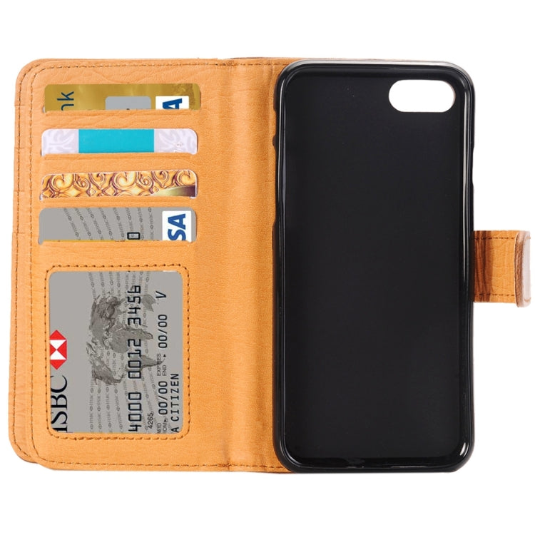 For  iPhone 8 & 7  Wallet Style Crazy Horse Texture  Horizontal Flip Leather Case with Holder & Card Slots & Wallet
