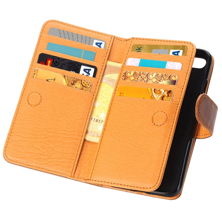 For  iPhone 8 & 7  Wallet Style Crazy Horse Texture  Horizontal Flip Leather Case with Holder & Card Slots & Wallet