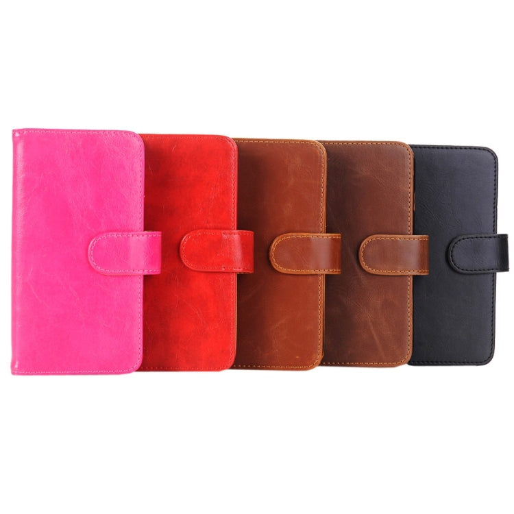 For  iPhone 8 & 7  Wallet Style Crazy Horse Texture  Horizontal Flip Leather Case with Holder & Card Slots & Wallet