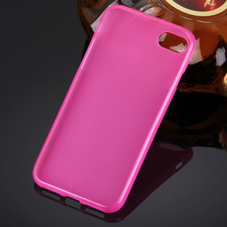 For  iPhone 8 & 7  Solid Color TPU Protective Back Cover Case