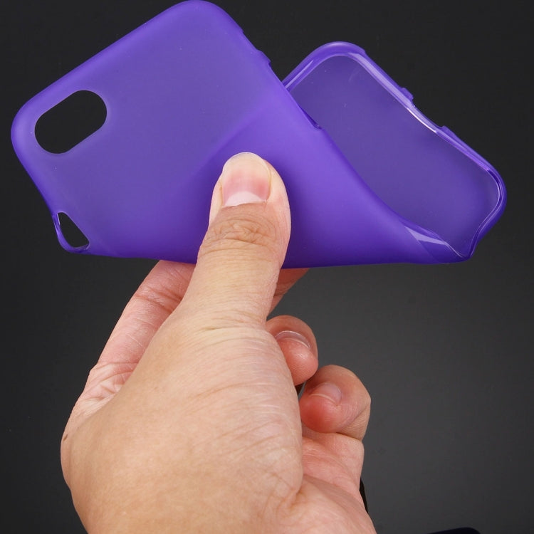 For  iPhone 8 & 7  Solid Color TPU Protective Back Cover Case