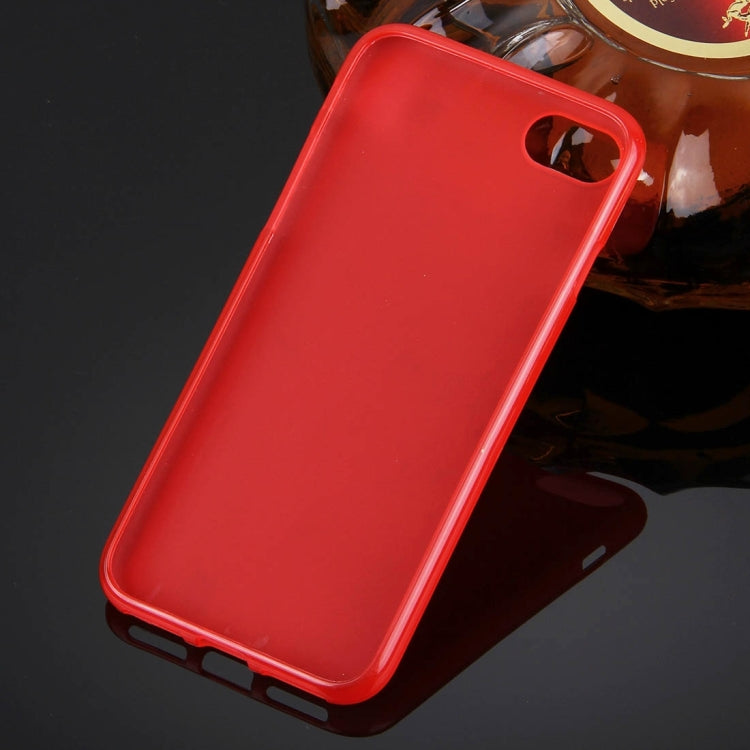 For  iPhone 8 & 7  Solid Color TPU Protective Back Cover Case