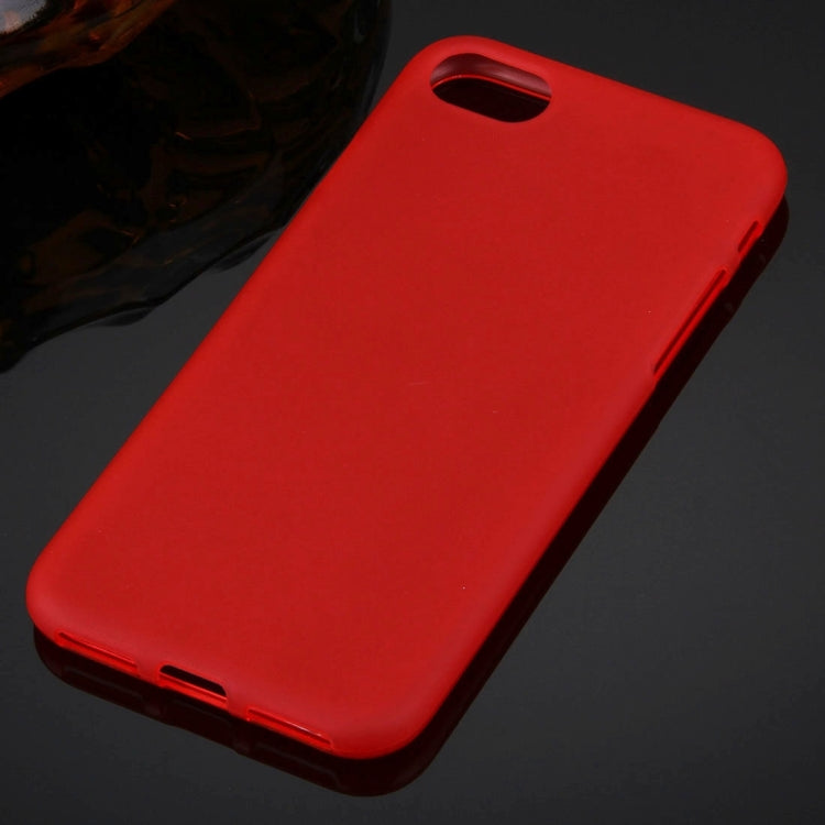 For  iPhone 8 & 7  Solid Color TPU Protective Back Cover Case