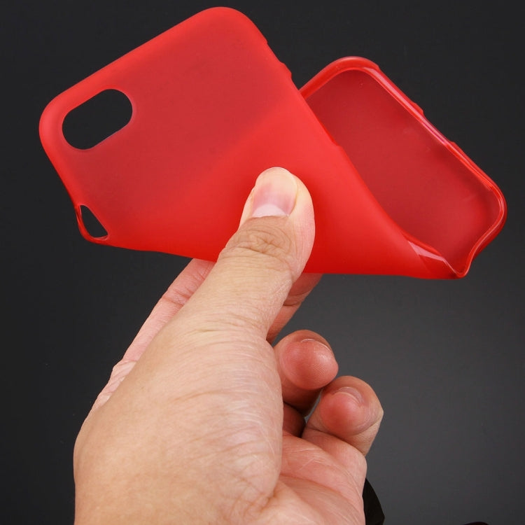 For  iPhone 8 & 7  Solid Color TPU Protective Back Cover Case